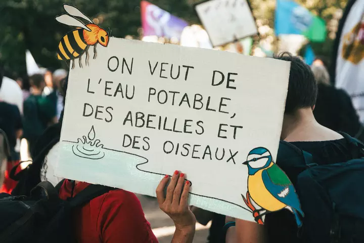 Pancarte Reporterre